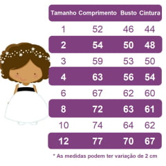 Vestido Infantil Branco Florido de Rosas Cinto Pérolas Festa