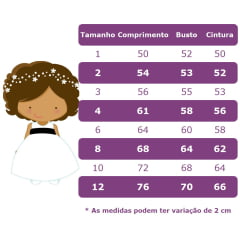 Vestido Infantil Jardim das Borboletas Encantado C/ Pérolas