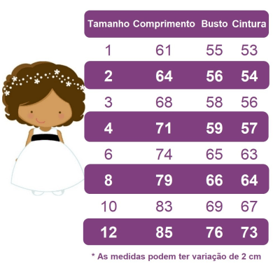 Vestido Infantil Off White C/ Renda Dourada e Pérolas Damas
