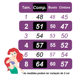 Vestido Infantil Princesa Sereia Ariel Lilás Festas