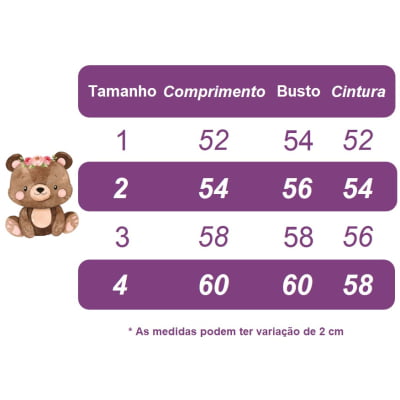 Vestido Infantil Rosa Bosque Encantado dos Animais Festas