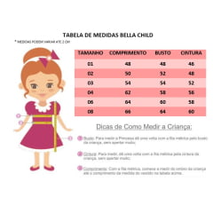 Vestido Infantil Rosa Bosque Jardim Encantado C/ Pérolas