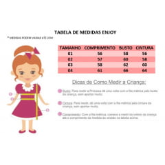 Vestido Infantil Unicórnio Chuva de Amor Arco Iris de Renda