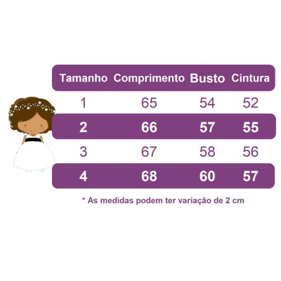 Vestido Infantil Rose C/ Strass Pérolas Damas Luxo