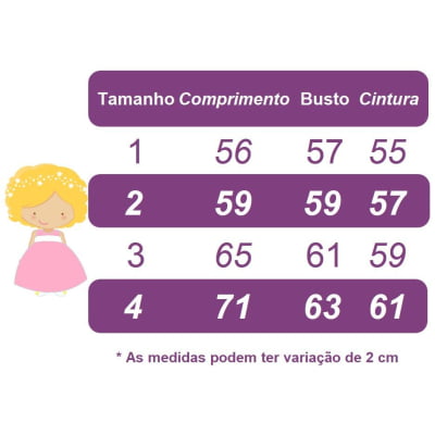 Vestido Infantil Patrulha Canina C/ Cinto de Pérolas Strass