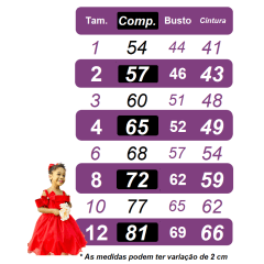 Vestido Infantil Azul Royal C/ Busto Nervura Festas Daminhas