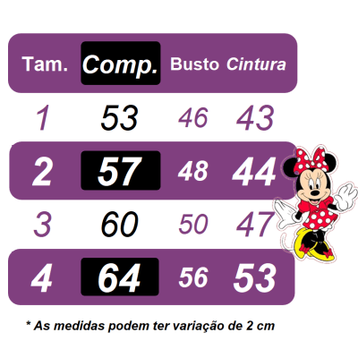 Vestido Infantil Minnie Rosa C/ Bolinhas Brancas Festas