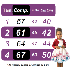 Vestido Infantil Rosa Jardim das Borboletas Festas