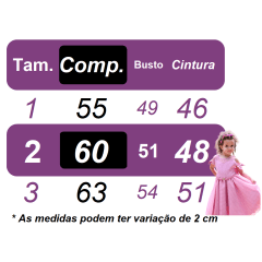 Vestido Infantil Branco Busto Com Renda Batizados Daminhas