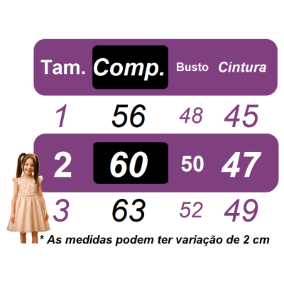 Vestido Infantil Branco Busto Com Renda Bordado Daminhas