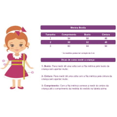 Vestido Infantil Branco C/ Aplique de Flores Renda Pérolas