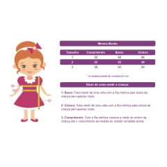 Vestido Infantil Rosa Chiclete Aplique Flores Renda Pérolas