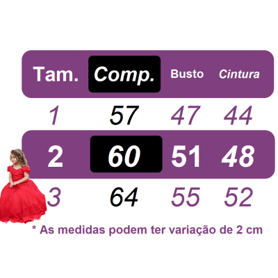 Vestido Infantil Rose Busto Com Renda e Strass Daminhas