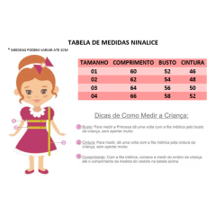 Vestido Infantil Azul Com Nervura Peito Pérolas Broche Flor