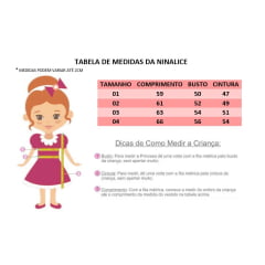 Vestido Infantil Branco C/ Pérolas no Peito e Cinto Luxo