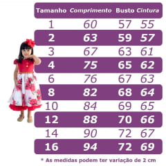 Vestido Infantil Floral Rosa Claro Pérolas e Strass Luxo