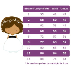 Vestido Infantil Lilás C/ Renda e Cinto de Pérolas Tiara