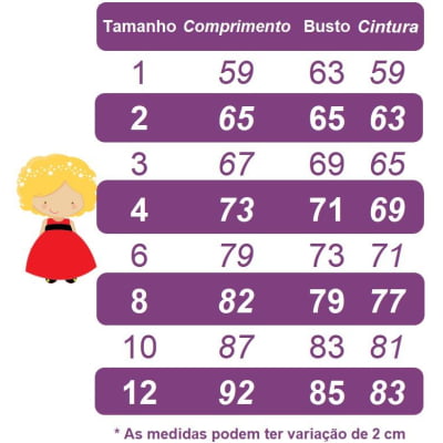 Vestido Infantil Vermelho C/ Renda Metalizada C/ Tiara