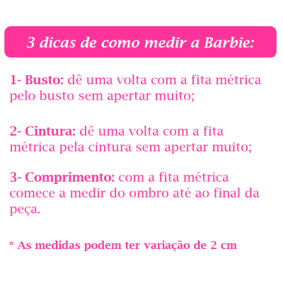 Vestido Infantil Barbie Pink C/ Glitter e Estrelas