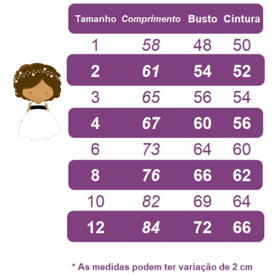 Vestido Infantil Lilás + Tiara ou Laço