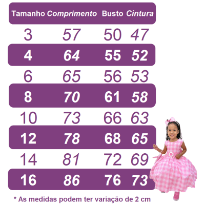 Vestido Infantil Barbie Colorido Neon C/ Broche de Laço