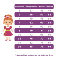 Vestido Infantil Azul Florido Rosas C/ Cinto de Pérolas