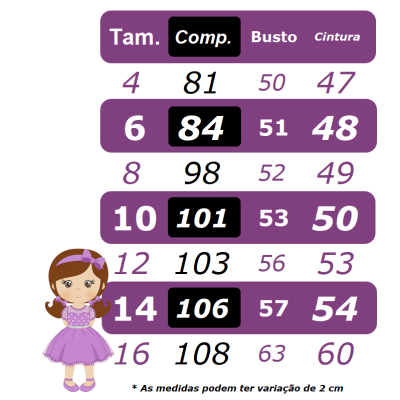 Vestido Infantil Longo Branco C/ Aplique de Borboletas Festas