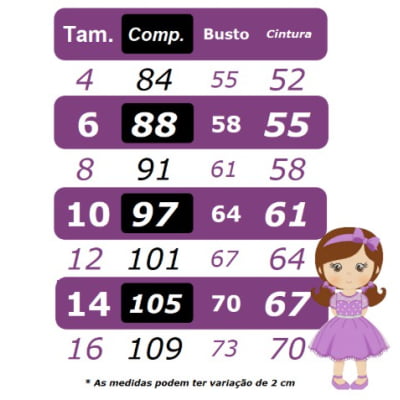 Vestido Infantil Longo Branco Busto Renda e Bordado Damas Luxo