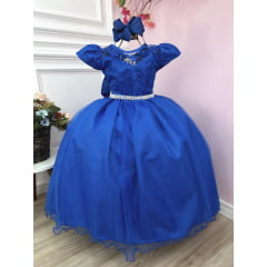 Vestido Dama de Honra Azul Marinho, Roupa Infantil para Menina Ateliê  Mariachiquinha Couture Usado 76156549