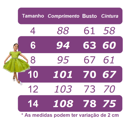 Vestido Infantil Damas Longo, em Tafetá, Renda e Tule
