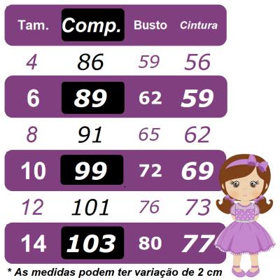 Vestido Infantil Longo Branco Com Apliques Daminhas Festas