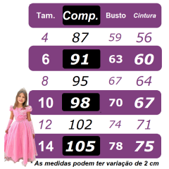 Vestido Infantil Longo Marsala Daminhas de Honra C/ Glitter