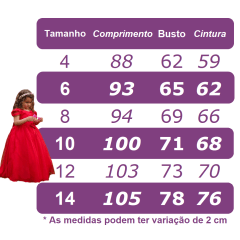 Vestido Infantil Vermelho Renda Damas Honra Casamentos Pérola