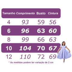 Vestido Infantil Azul Royal Damas Luxo C/ Renda Metalizada