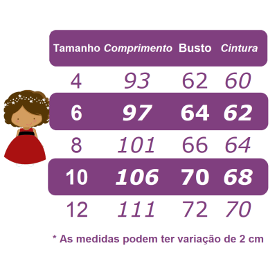 Vestido Infantil Lilás Damas Luxo C/ Renda e Pérolas