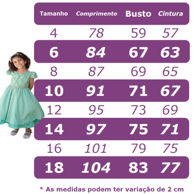 Vestido Infantil Verde C/ Renda e Cinto de Pérolas Damas Luxo