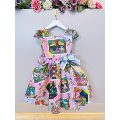 Vestido Infantil Bobbie goods Colorido Festas Aniversários