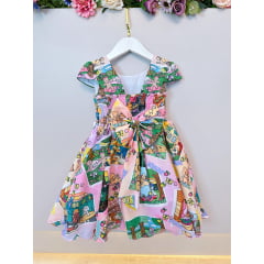Vestido Infantil Bobbie goods Colorido Festas Aniversários