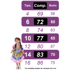 Vestido Infantil Casual Primavera Azul Florido Colorido Luxo
