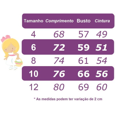 Vestido Infantil Laranja Com Saia Florida Colorida Luxo