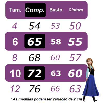 Vestido Infantil Frozen Anna Elza Azul Festas Luxo