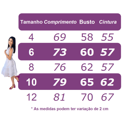 Vestido Infantil Branco C/ Apliques de Flores e Renda Damas