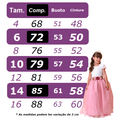 Vestido Infantil Rosa Busto Bordado Daminhas Festas Luxo