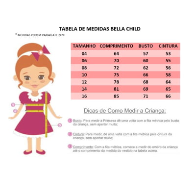 Vestido Infantil Rose Peito Nervura Pérolas Strass Luxo