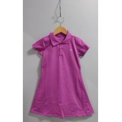 Vestido Infantil Fúcsia Casual Festas Luxo