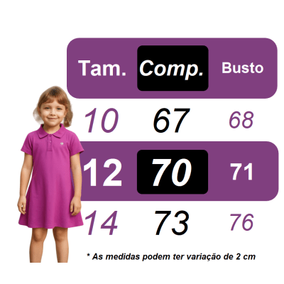 Vestido Juvenil Malha Fúcsia Casual Confort