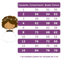 Vestido Infantil Branco Floral Azul Bolas C/ Pérolas Festas