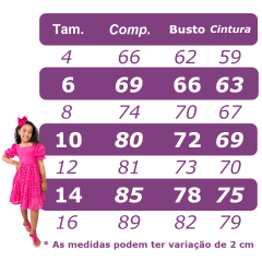 Vestido Infantil Rosa Bebê Tule Pipoquinha Luxo C/ Pérolas