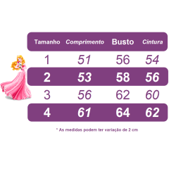 Vestido Infantil Aurora Rosa C/ Borboletas Laço e Glitter