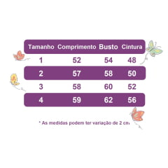 Vestido Infantil Branco C/ Aplique Borboletas Laço e Pérolas